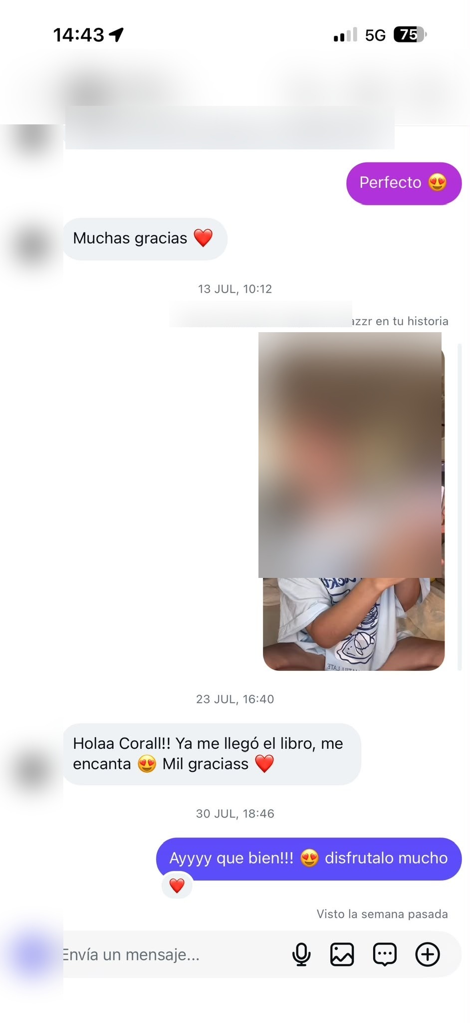 Foto de la reseña de Lectora verificada