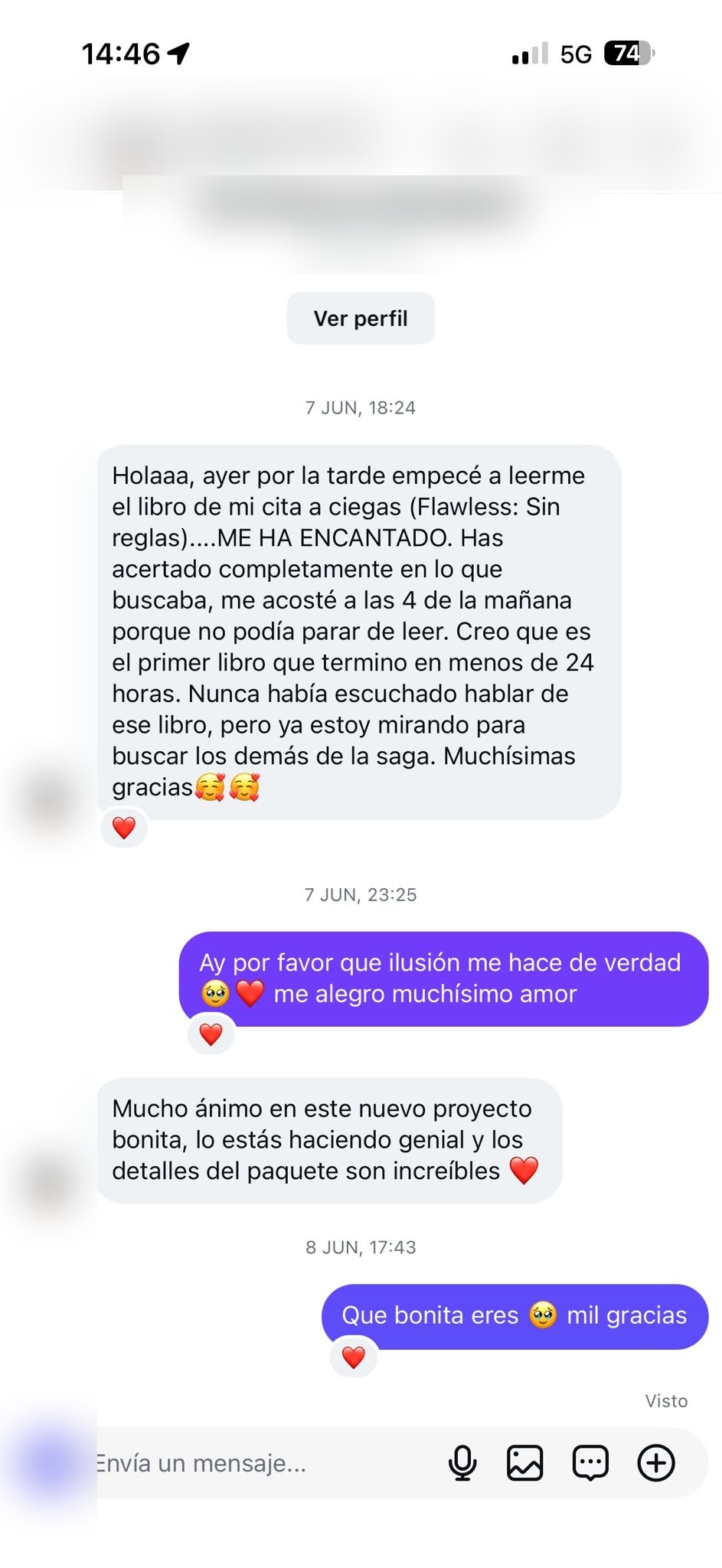Foto de la reseña de Lectora verificada