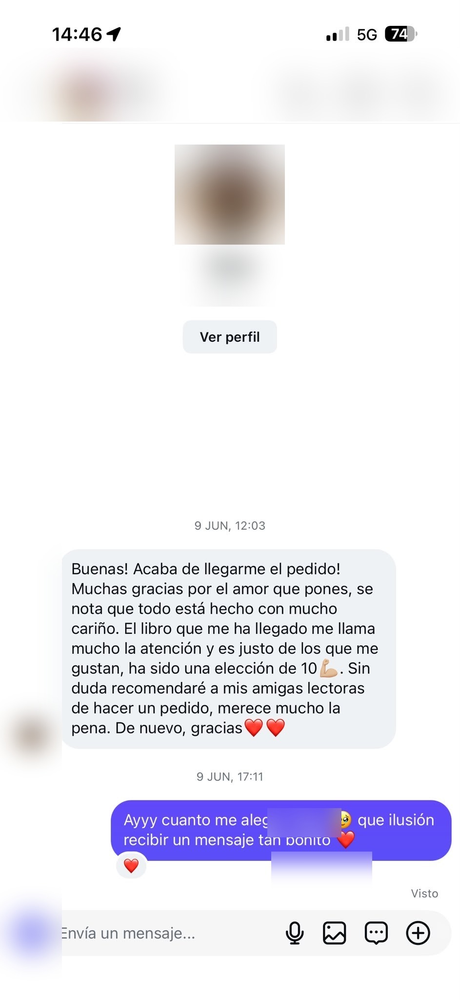 Foto de la reseña de Lectora verificada